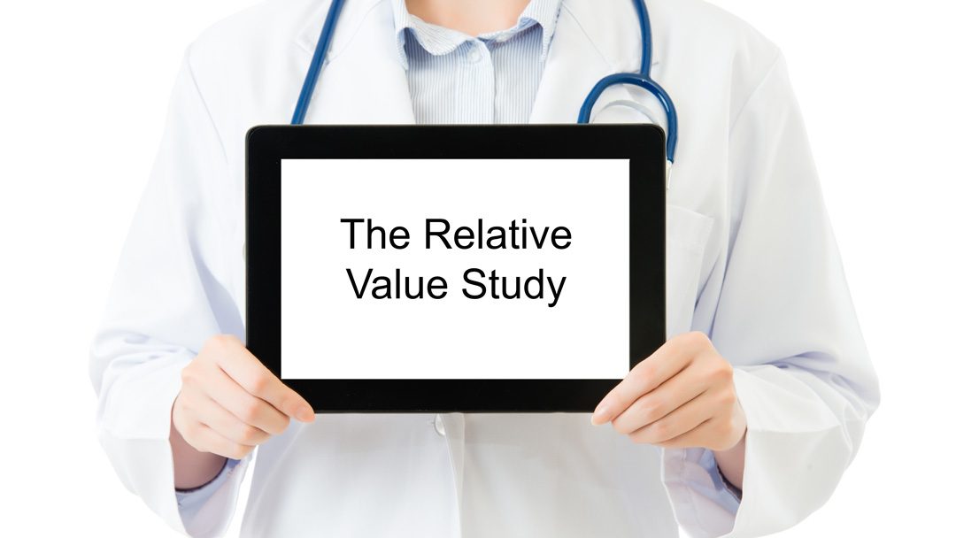 The Relative Value Study and your Professional Future