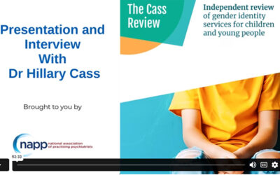 Presentation and Interview with Dr Hillary Cass